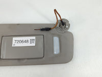 2010 Chevrolet Traverse Sun Visor Shade Replacement Passenger Right Mirror Fits OEM Used Auto Parts - Oemusedautoparts1.com