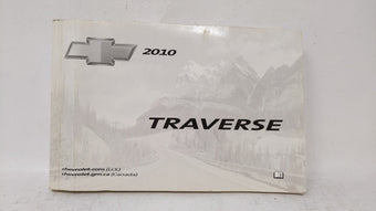 compare product 2010 Chevrolet Traverse Owners Manual Book Guide OEM Used Auto Parts