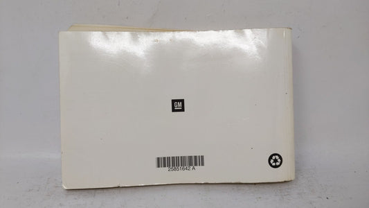 2010 Chevrolet Traverse Owners Manual Book Guide OEM Used Auto Parts