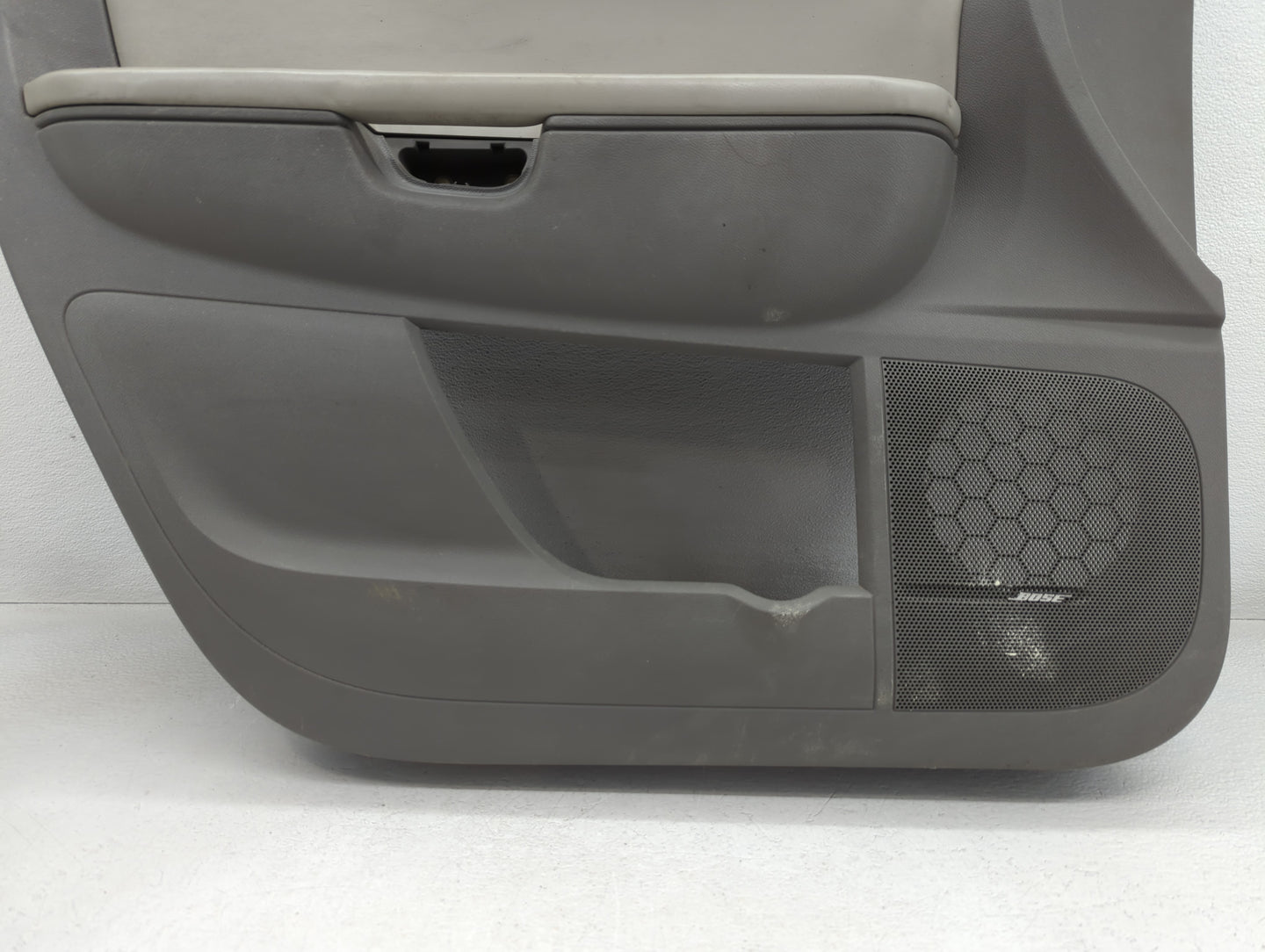 2010 Chevrolet Travrs Rear Left Driver Interior Door Panel Trim Dark Grey - Oemusedautoparts1.com