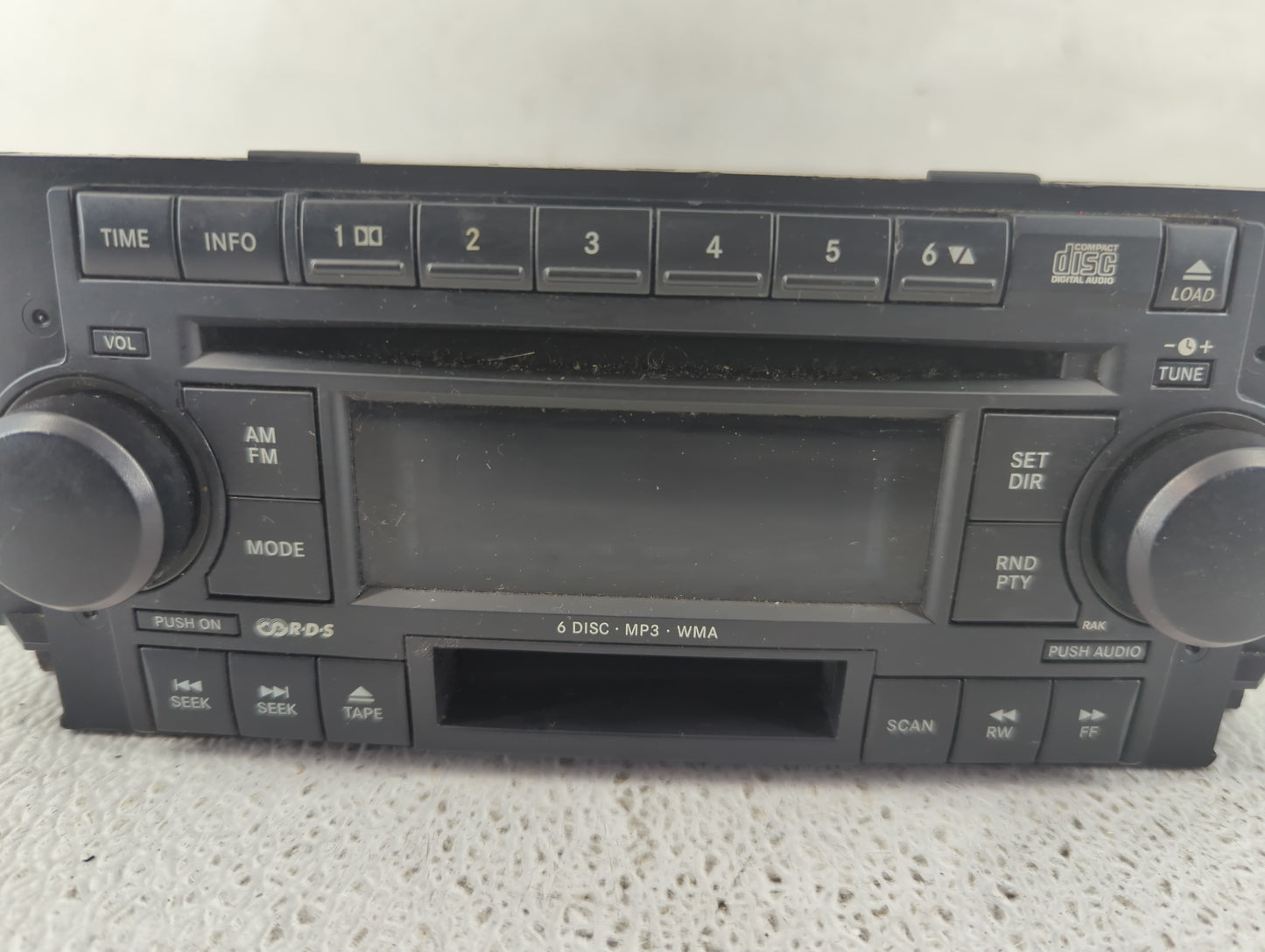 2010 Chrysler 300 Radio AM FM Cd Player Receiver Replacement Fits Fits 2007 2008 2009 2011 OEM Used Auto Parts - Oemusedauto