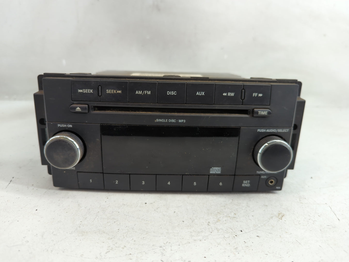 2008-2010 Chrysler 300 Radio AM FM Cd Player Receiver Replacement P/N:P68021159AC Fits Fits 2008 2009 2010 OEM Used Auto Par