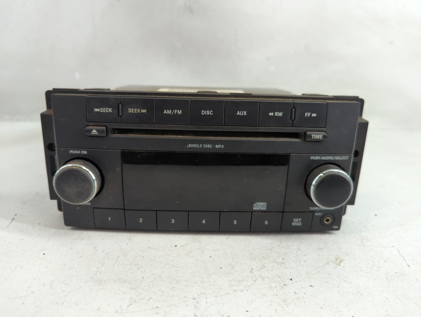 2008-2010 Chrysler 300 Radio AM FM Cd Player Receiver Replacement P/N:P68021159AC Fits Fits 2008 2009 2010 OEM Used Auto Par