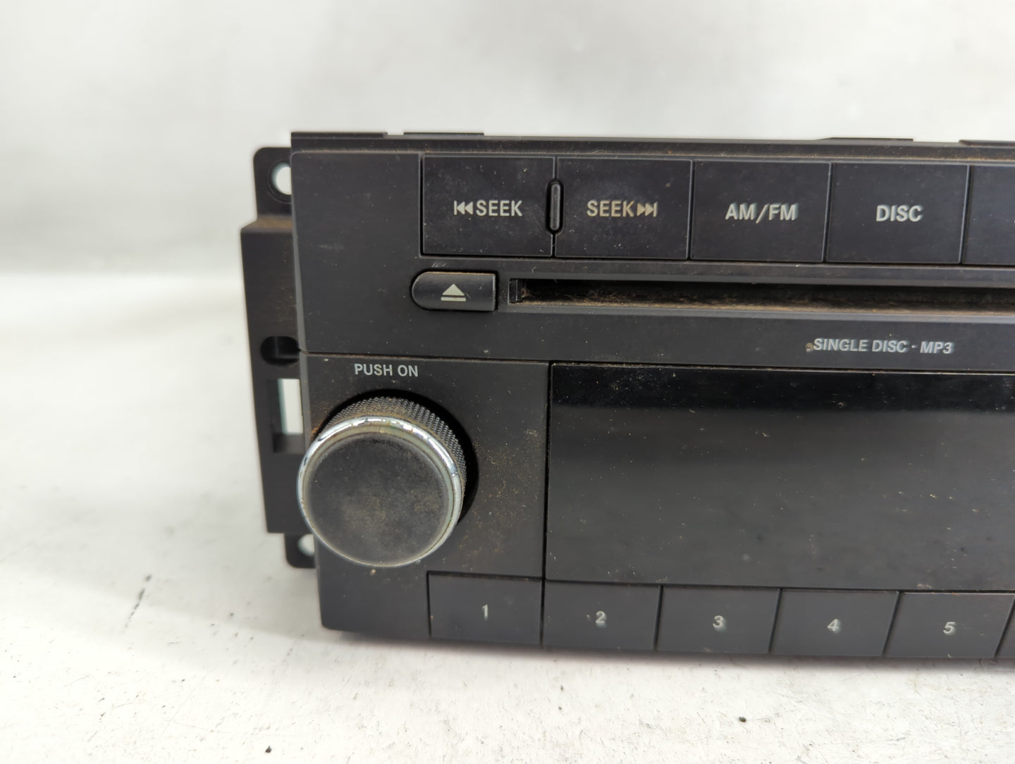 2008-2010 Chrysler 300 Radio AM FM Cd Player Receiver Replacement P/N:P68021159AC Fits Fits 2008 2009 2010 OEM Used Auto Par