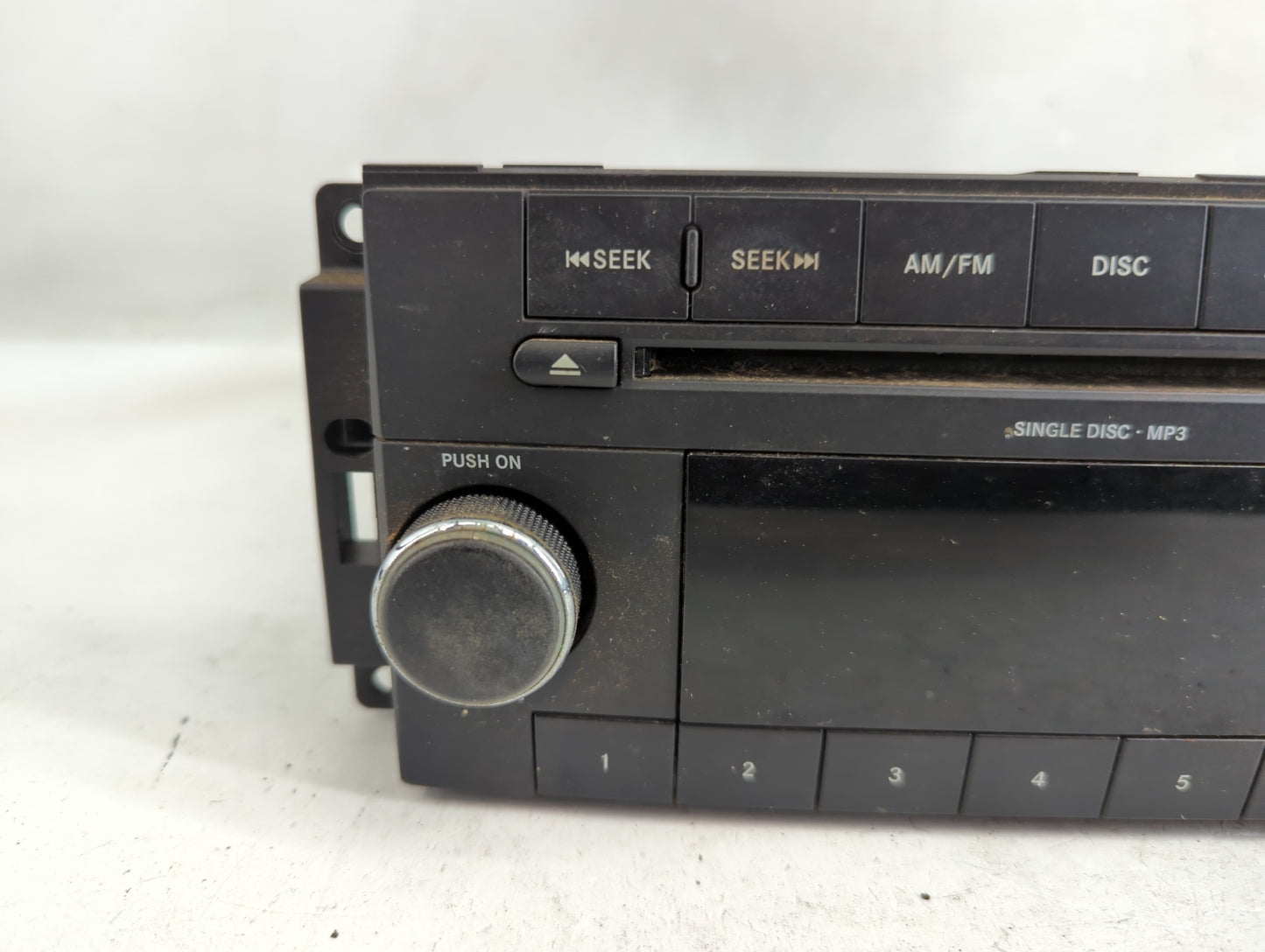2008-2010 Chrysler 300 Radio AM FM Cd Player Receiver Replacement P/N:P68021159AC Fits Fits 2008 2009 2010 OEM Used Auto Par