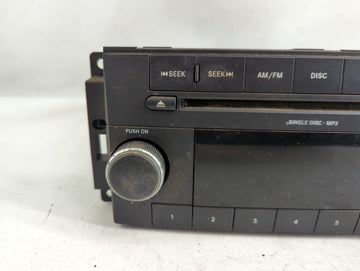 2008-2010 Chrysler 300 Radio AM FM Cd Player Receiver Replacement P/N:P68021159AC Fits Fits 2008 2009 2010 OEM Used Auto Parts