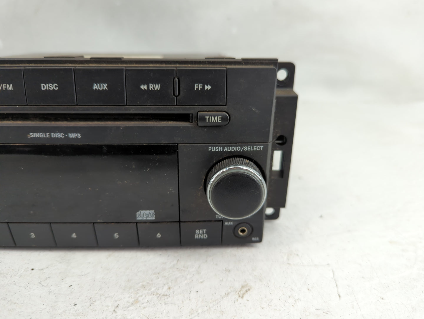 2008-2010 Chrysler 300 Radio AM FM Cd Player Receiver Replacement P/N:P68021159AC Fits Fits 2008 2009 2010 OEM Used Auto Par