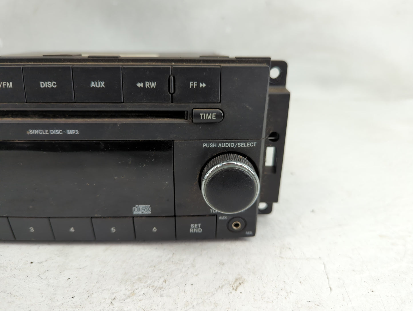 2008-2010 Chrysler 300 Radio AM FM Cd Player Receiver Replacement P/N:P68021159AC Fits Fits 2008 2009 2010 OEM Used Auto Par