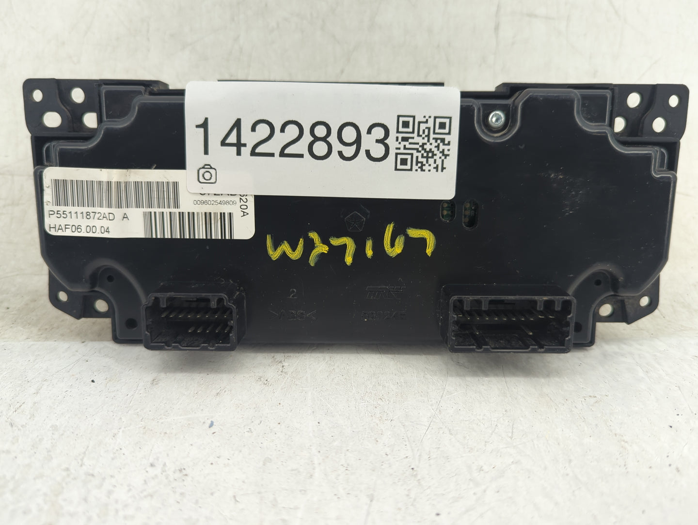 2008-2010 Chrysler 300 Climate Control Module Temperature AC/Heater Replacement P/N:P55111872AD Fits Fits 2008 2009 2010 OEM