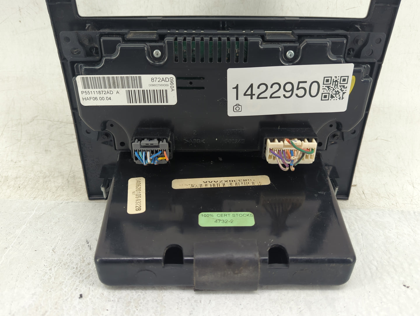 2008-2010 Chrysler 300 Climate Control Module Temperature AC/Heater Replacement P/N:P55111872AD Fits Fits 2008 2009 2010 OEM