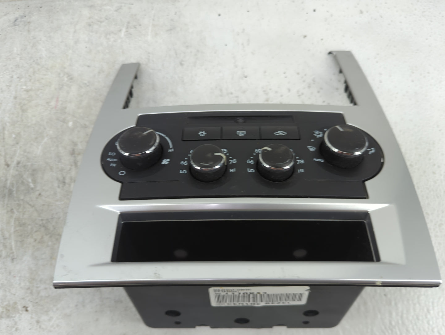 2008-2010 Chrysler 300 Climate Control Module Temperature AC/Heater Replacement P/N:P55111872AD HAF08.00.04 Fits OEM Used Au