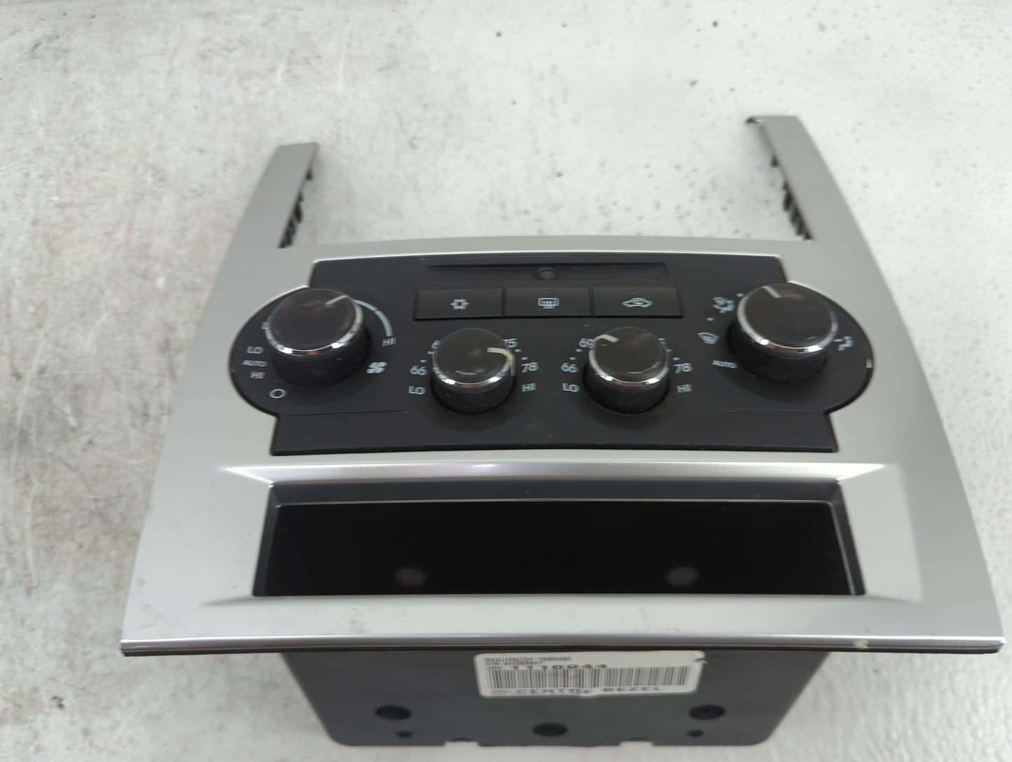 2008-2010 Chrysler 300 Climate Control Module Temperature AC/Heater Replacement P/N:P55111872AD HAF08.00.04 Fits OEM Used Au