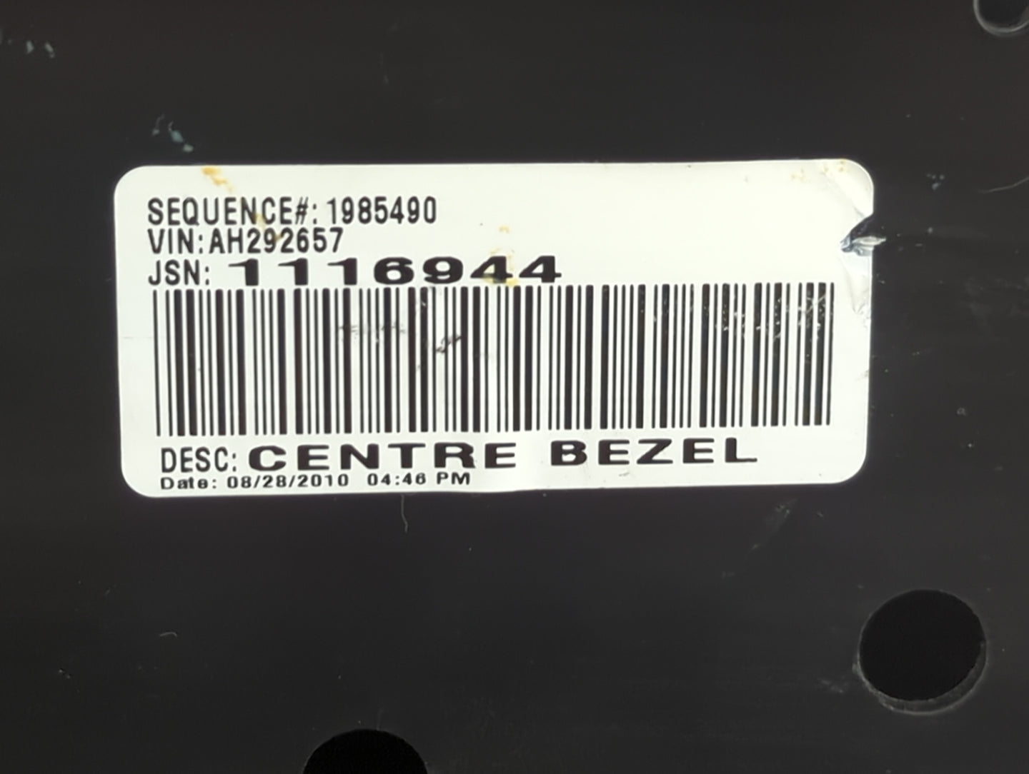 2008-2010 Chrysler 300 Climate Control Module Temperature AC/Heater Replacement P/N:P55111872AD HAF08.00.04 Fits OEM Used Au