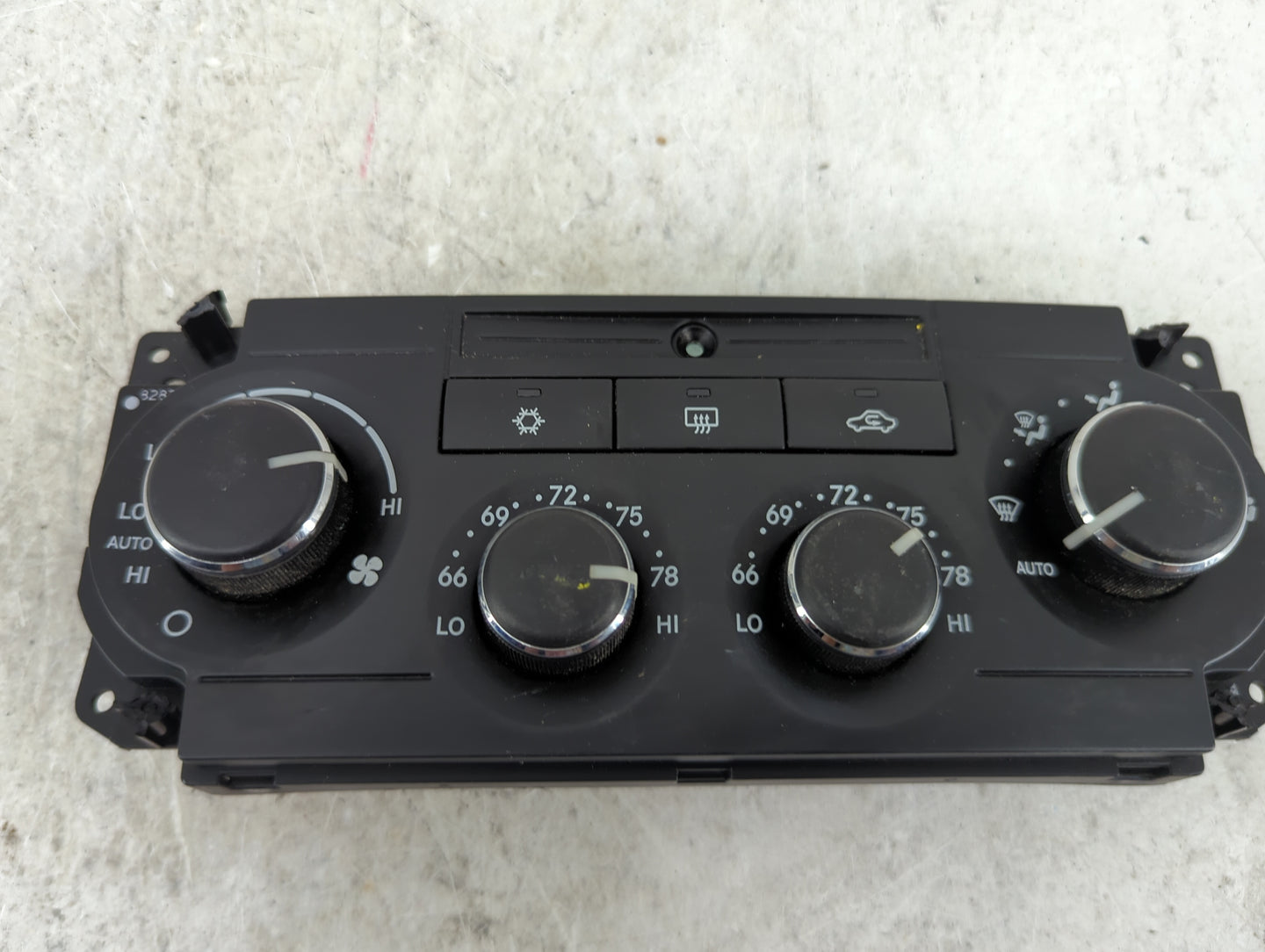 2008-2010 Chrysler 300 Climate Control Module Temperature AC/Heater Replacement P/N:P55111872AD HAF06.00.04 Fits OEM Used Au