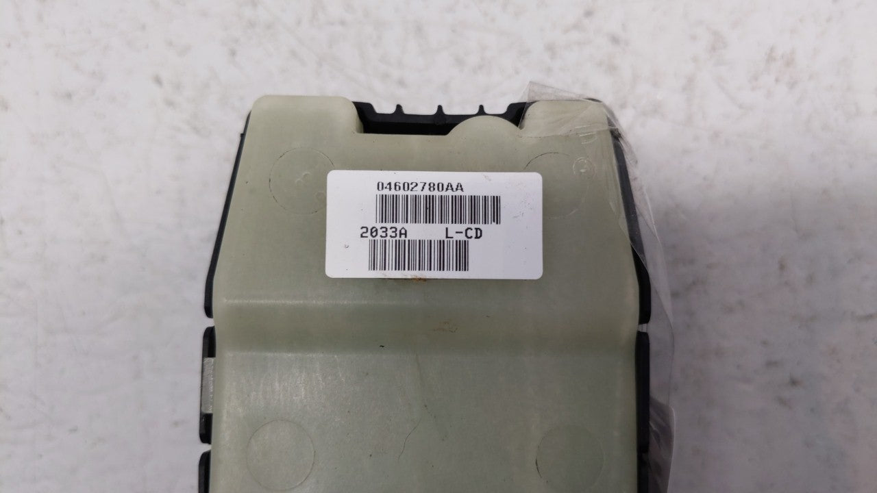 2007-2010 Chrysler 300 Master Power Window Switch Replacement Driver Side Left P/N:04602780AA 56040694AD Fits OEM Used Auto 