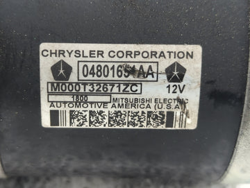 2007-2010 Chrysler 300 Car Starter Motor Solenoid OEM P/N:M000T32671ZC 04801651AA Fits Fits 2007 2008 2009 2010 OEM Used Auto Parts