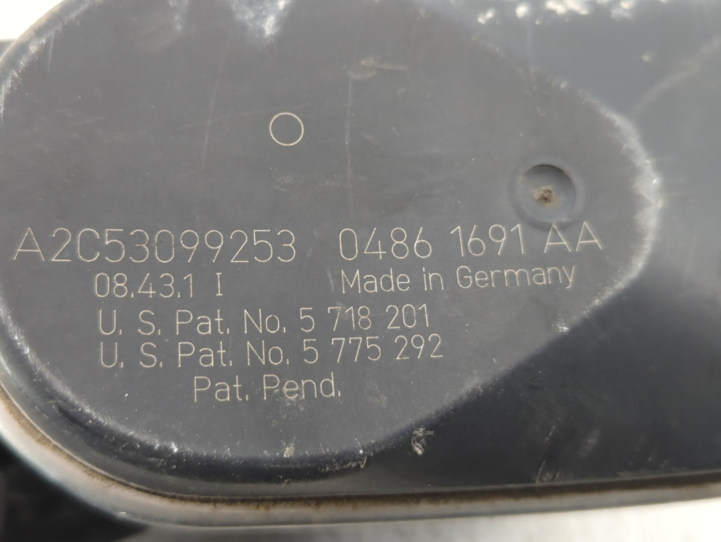 2006-2010 Chrysler 300 Throttle Body P/N:0486 1691 AA Fits Fits 2006 2007 2008 2009 2010 2011 OEM Used Auto Parts - Oemuseda