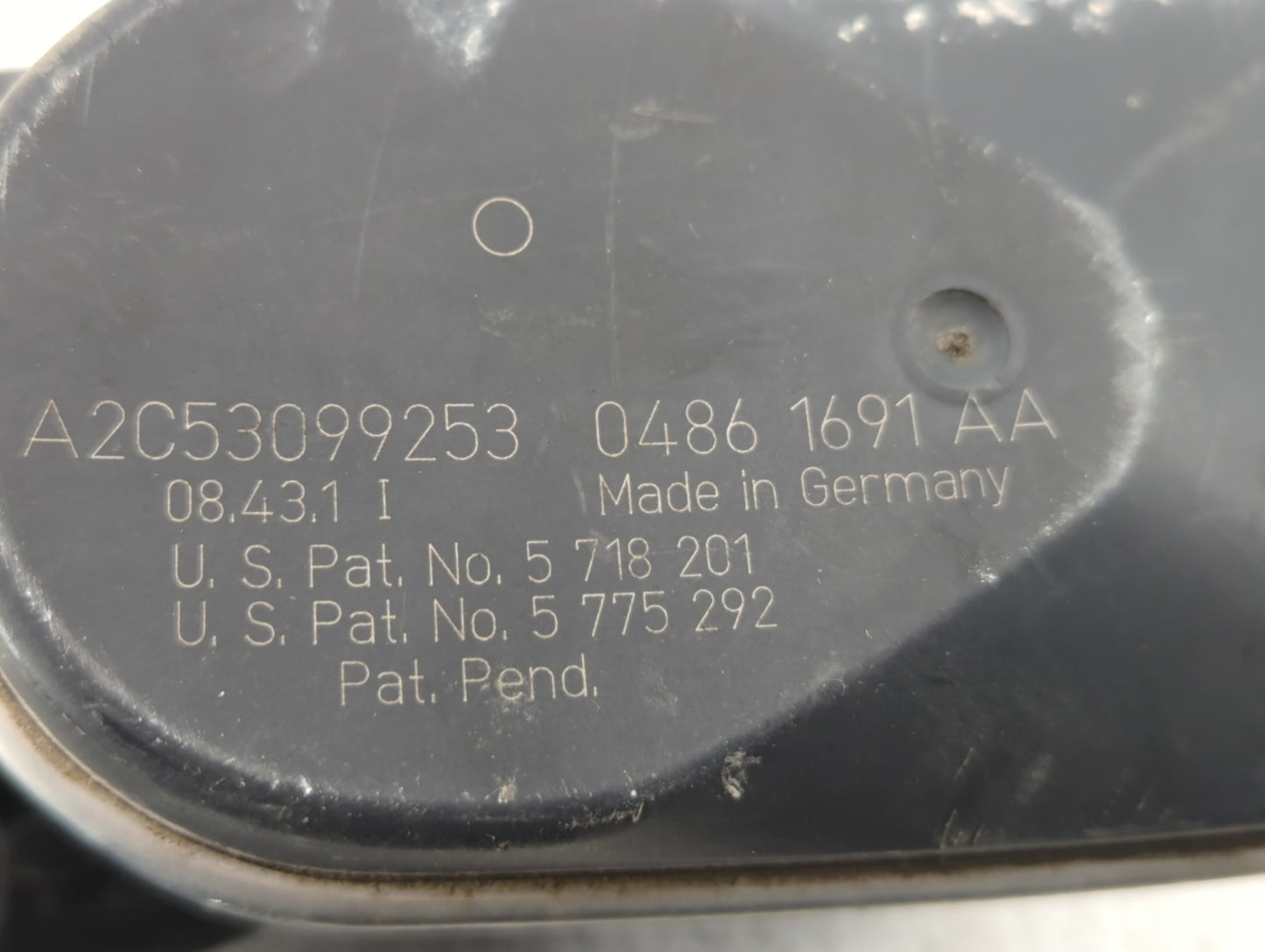 2006-2010 Chrysler 300 Throttle Body P/N:0486 1691 AA Fits Fits 2006 2007 2008 2009 2010 2011 OEM Used Auto Parts - Oemuseda