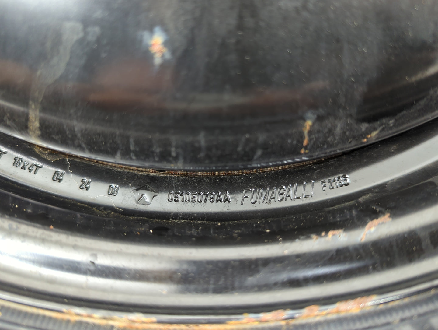 2010 Chrysler Insigh Spare Donut Tire Wheel Rim Oem - Oemusedautoparts1.com