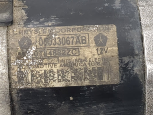 2003-2010 Chrysler Pt Cruiser Car Starter Motor Solenoid OEM P/N:05033067AB Fits Fits 2003 2004 2005 2006 2007 2008 2009 2010 OEM Used Auto Parts