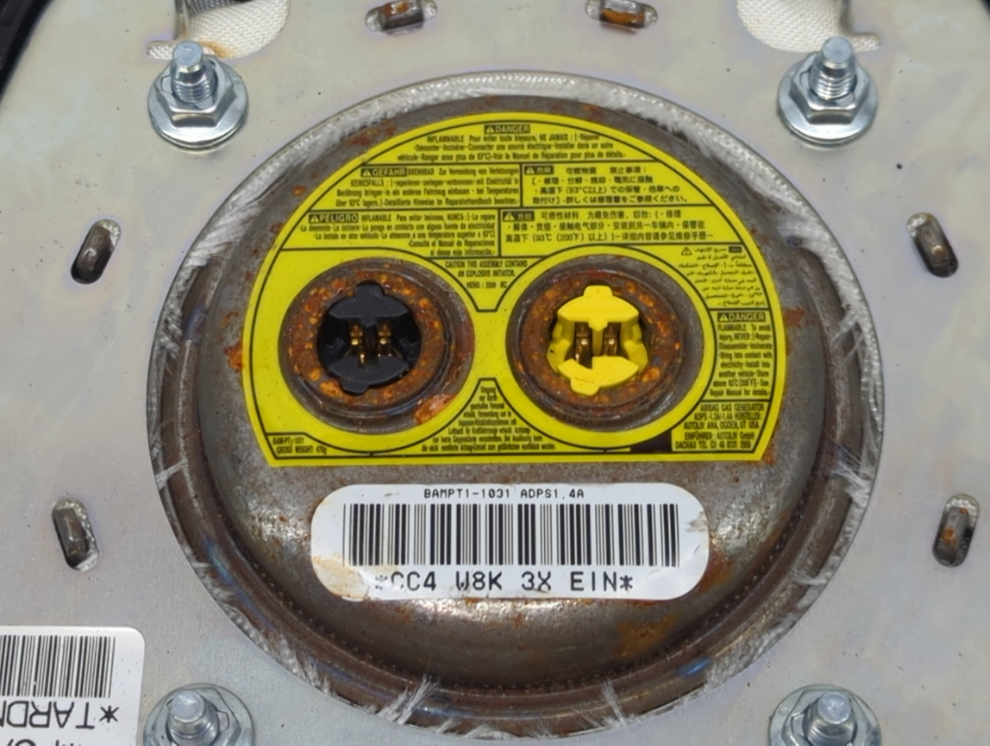 2010-2010 Chrysler Sebring Air Bag Driver Left Steering Wheel Mounted - Oemusedautoparts1.com