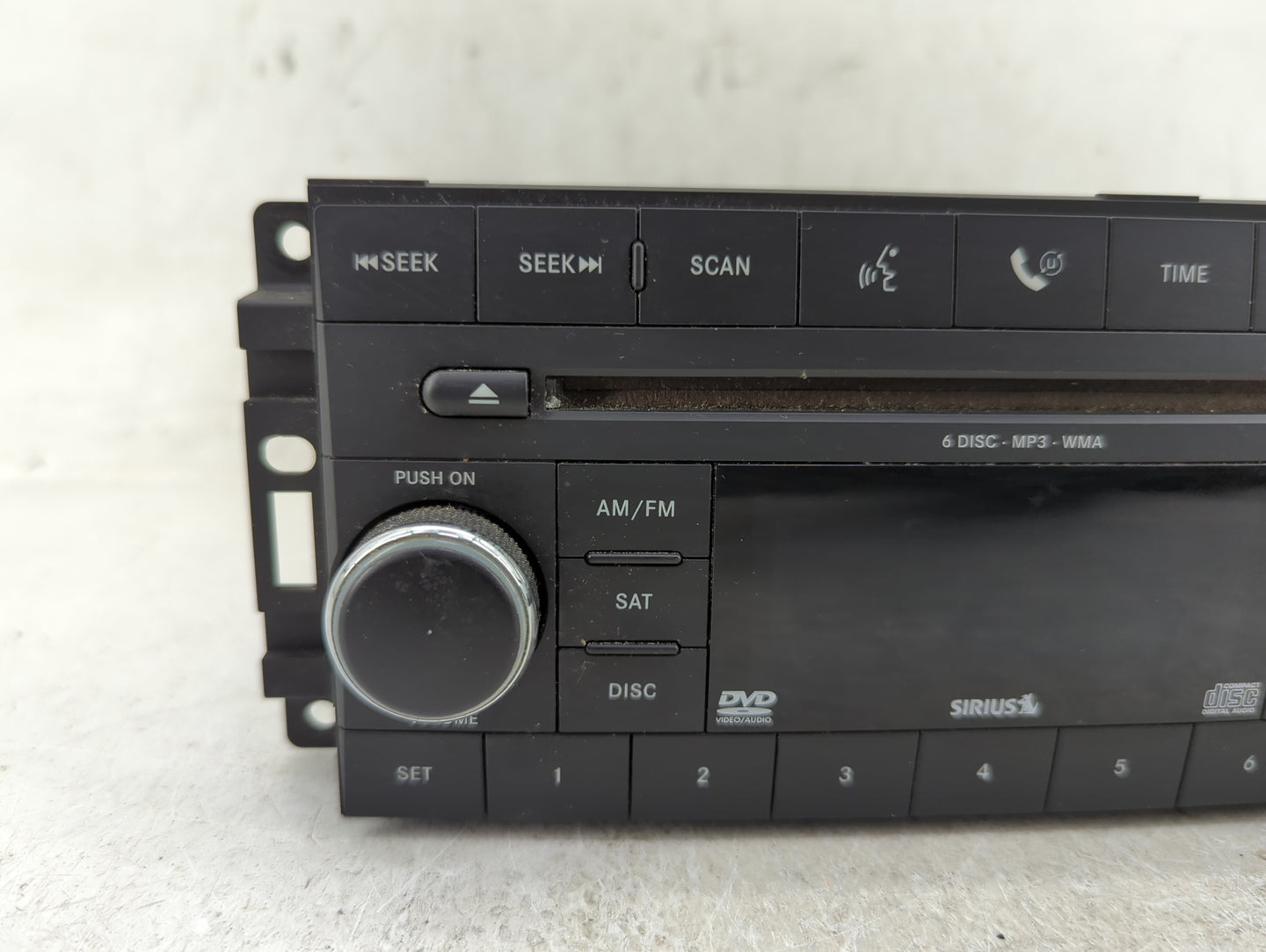 2009-2010 Chrysler Sebring Radio AM FM Cd Player Receiver Replacement P/N:05064949AC Fits Fits 2008 2009 2010 OEM Used Auto 