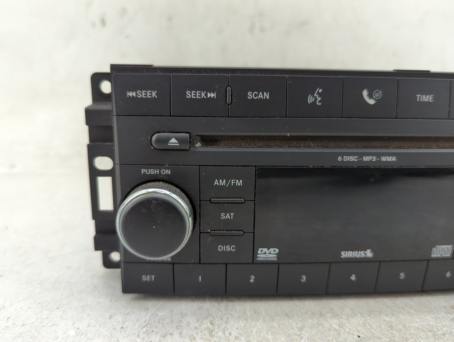 2009-2010 Chrysler Sebring Radio AM FM Cd Player Receiver Replacement P/N:05064949AC Fits Fits 2008 2009 2010 OEM Used Auto 