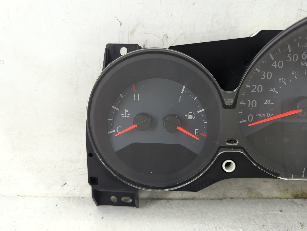2010 Chrysler Sebring Instrument Cluster Speedometer Gauges P/N:P05172732AC 04840659AA Miles:109K Fits OEM Used Auto Parts -