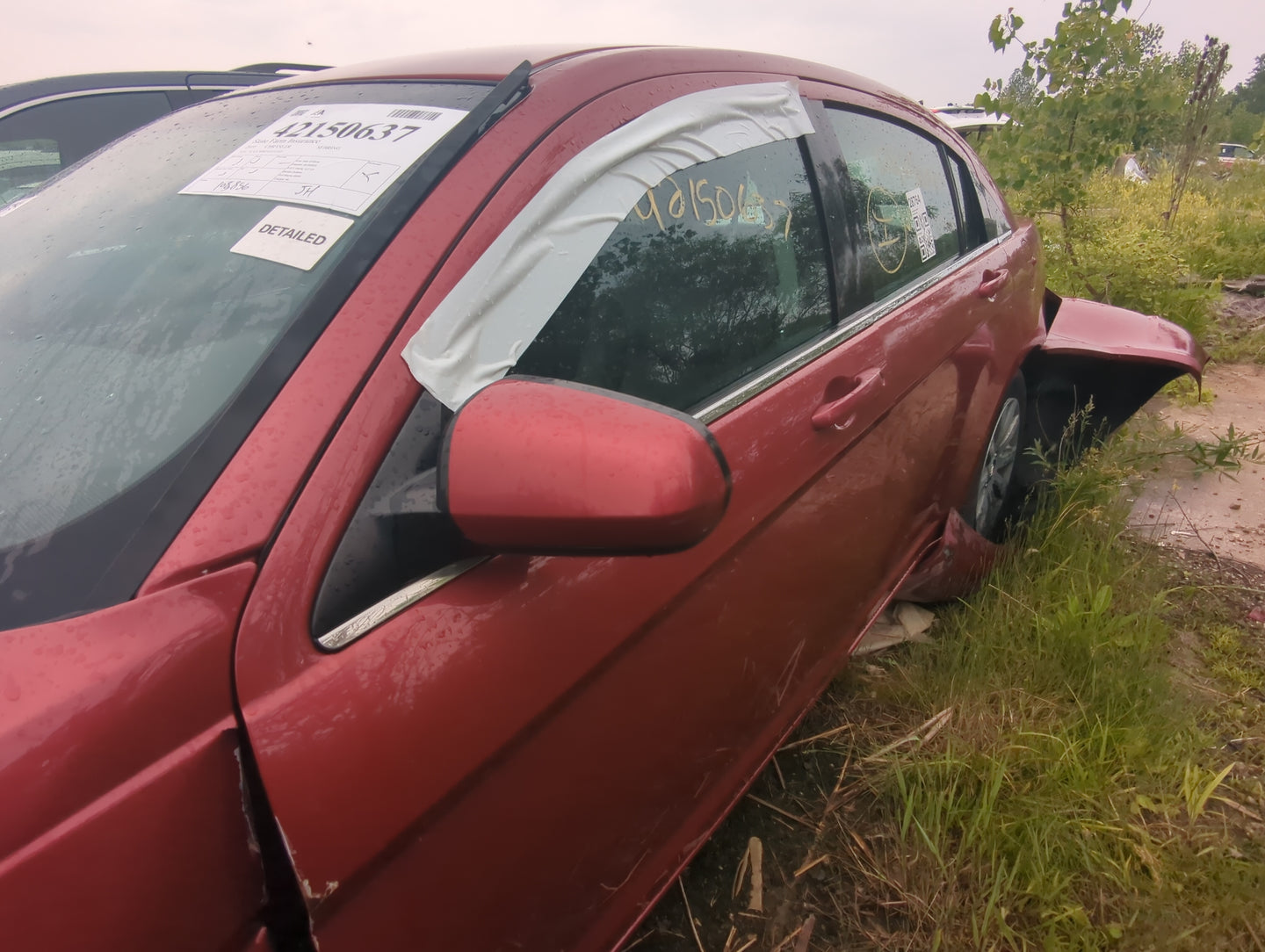 2007-2010 Chrysler Sebring Driver Side View Mirror - Left Door Mirror OEM Used - Oemusedautoparts1.com