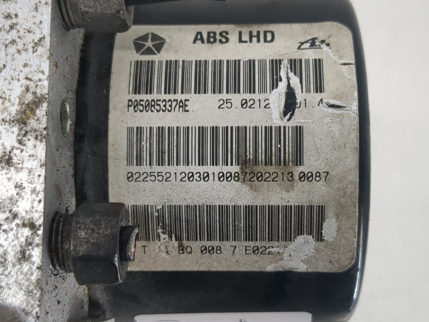 2010 Chrysler Sebring ABS Pump Control Module Replacement P/N:P05085337AE Fits Fits 2011 2012 2013 2014 OEM Used Auto Parts 