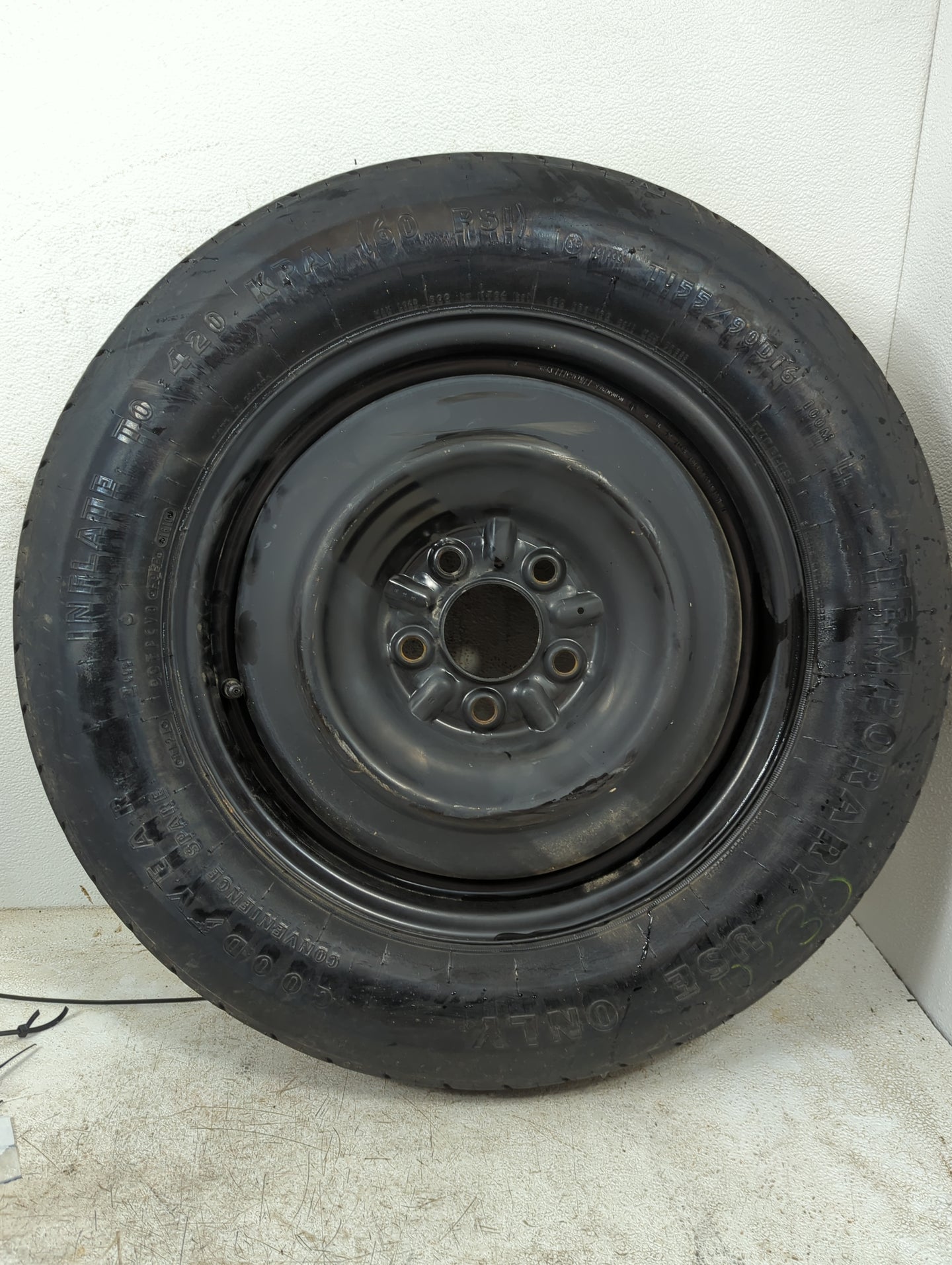 2007-2010 Chrysler Sebring Spare Donut Tire Wheel Rim Oem 1356582 - Oemusedautoparts1.com