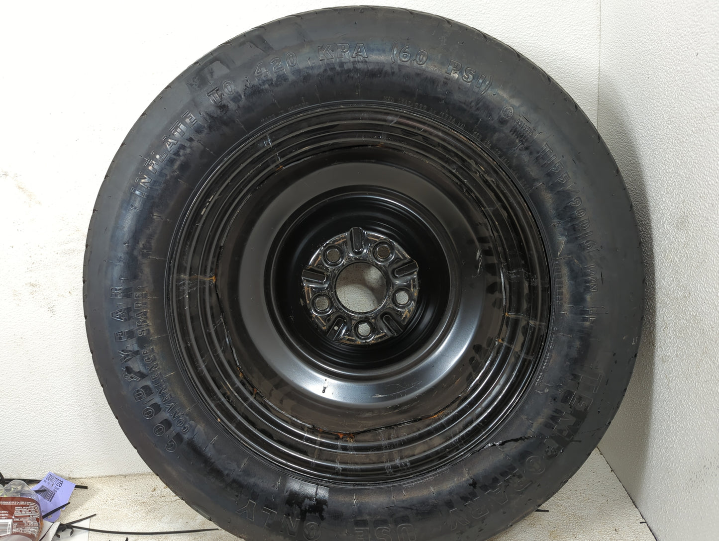 2007-2010 Chrysler Sebring Spare Donut Tire Wheel Rim Oem 1356582 - Oemusedautoparts1.com