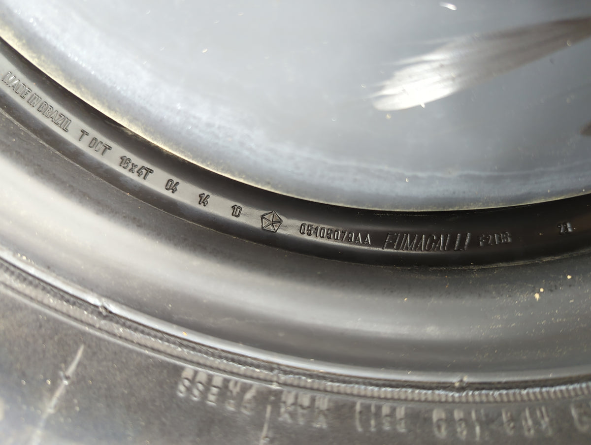 2007-2010 Chrysler Sebring Spare Donut Tire Wheel Rim Oem 1356582 - Oemusedautoparts1.com