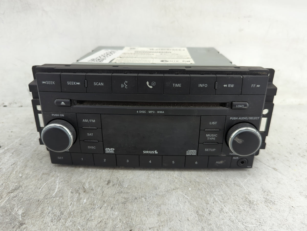 2007-2010 Chrysler Sebring Radio AM FM Cd Player Receiver Replacement P/N:05064949AC Fits Fits 2007 2008 2009 2010 2011 OEM 