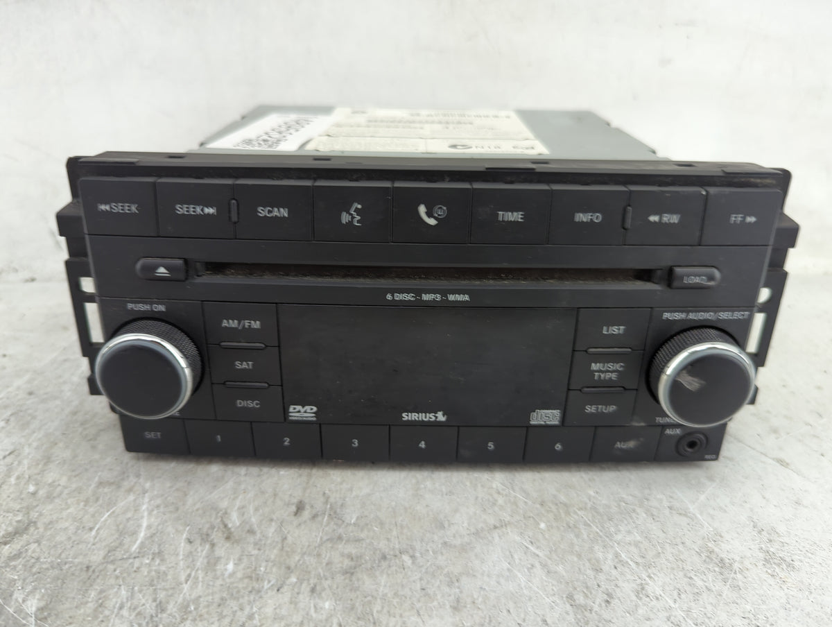 2007-2010 Chrysler Sebring Radio AM FM Cd Player Receiver Replacement P/N:05064949AC Fits Fits 2007 2008 2009 2010 2011 OEM 