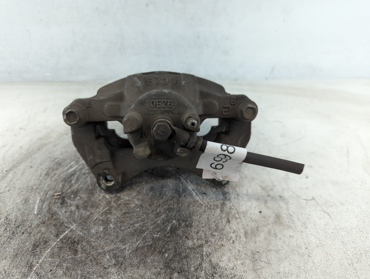 2007-2010 Chrysler Sebring Front Passenger Right Brake Caliper - Oemusedautoparts1.com