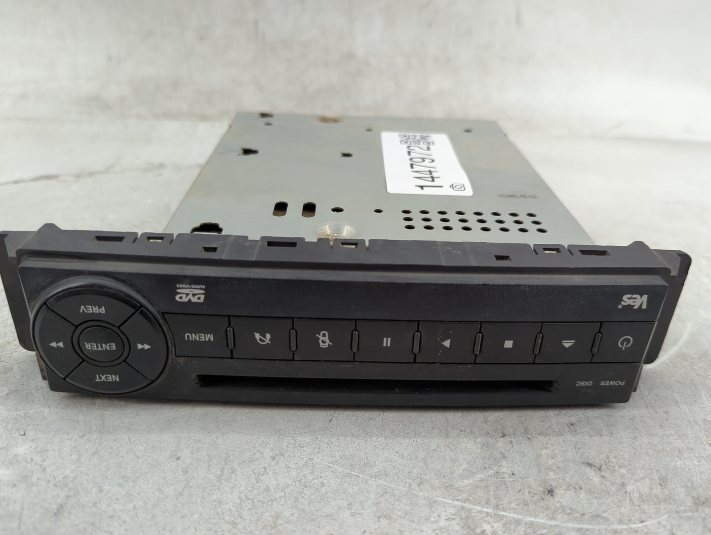 2010 Chrysler Town and Country Radio AM FM Cd Player Receiver Replacement P/N:64063AE Fits OEM Used Auto Parts - Oemusedauto