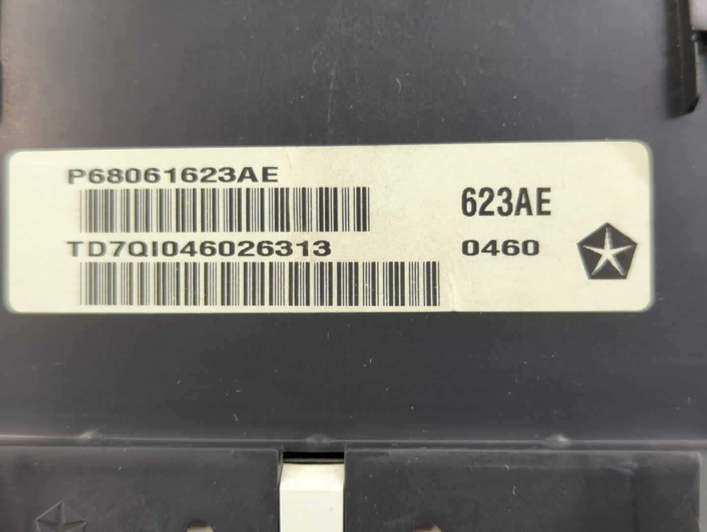 2010 Chrysler Town and Country Instrument Cluster Speedometer Gauges P/N:P68061623AE Miles: Fits OEM Used Auto Parts - Oemus