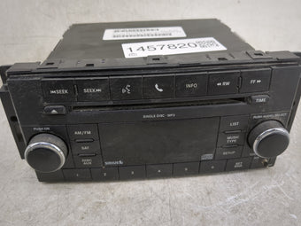compare product 2010 Chrysler Town and Country Radio AM FM Cd Player Receiver Replacement P/N:P05091117AC Fits Fits 2008 2009 2011 OEM Used Auto Parts
