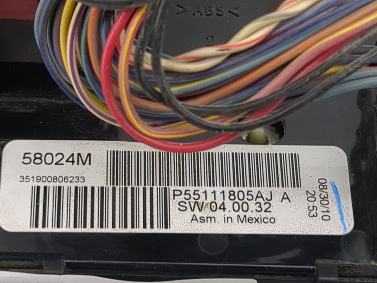 2010 Chrysler Town and Country Climate Control Module Temperature AC/Heater Replacement P/N:P55111805AJ 58024M Fits Fits 200