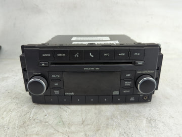 2010 Chrysler Town and Country Radio AM FM Cd Player Receiver Replacement P/N:CBA KH9TDU Fits Fits 2008 2009 2011 OEM Used A