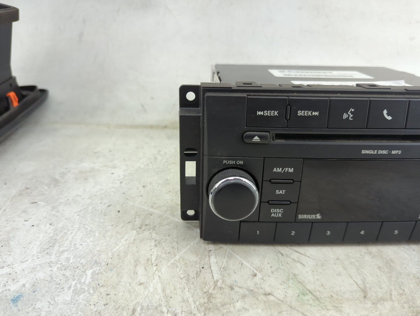 2010 Chrysler Town and Country Radio AM FM Cd Player Receiver Replacement P/N:CBA KH9TDU Fits Fits 2008 2009 2011 OEM Used A