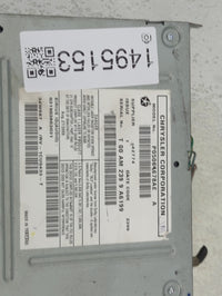 2010 Chrysler Town and Country Radio AM FM Cd Player Receiver Replacement P/N:P05064678AE 05064678AE Fits OEM Used Auto Part