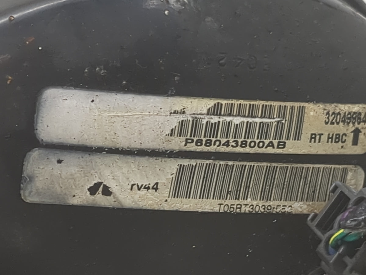 2010 Chrysler Town And Country Power Brake Booster Oem - Oemusedautoparts1.com