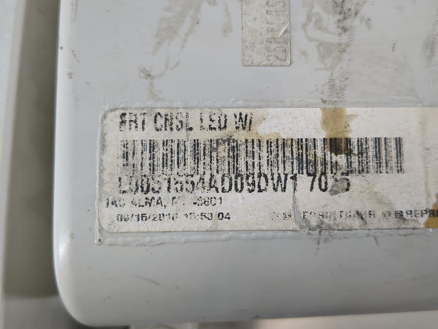 2008 Chrysler Town & Country Overhead Roof Console Interior Dome Light - Oemusedautoparts1.com