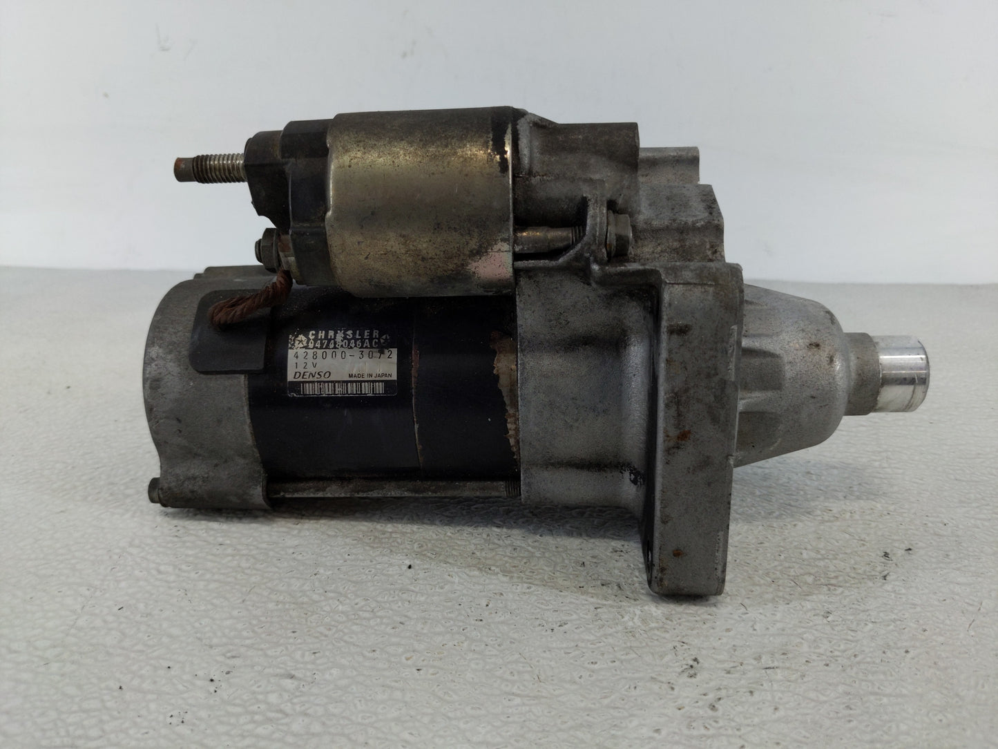 2006-2010 Chrysler Town & Country Car Starter Motor Solenoid OEM P/N:428000-3072 Fits Fits 2006 2007 2008 2009 2010 OEM Used