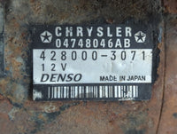 2006-2010 Chrysler Town & Country Car Starter Motor Solenoid OEM P/N:04748046AB Fits Fits 2006 2007 2008 2009 2010 OEM Used 