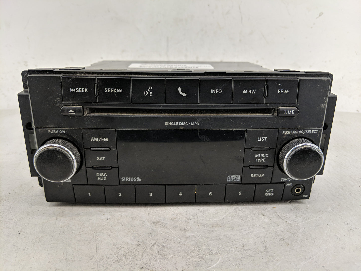 2009-2011 Chrysler Town & Country Radio AM FM Cd Player Receiver Replacement P/N:P05091117AC Fits Fits 2008 2009 2010 2011 O