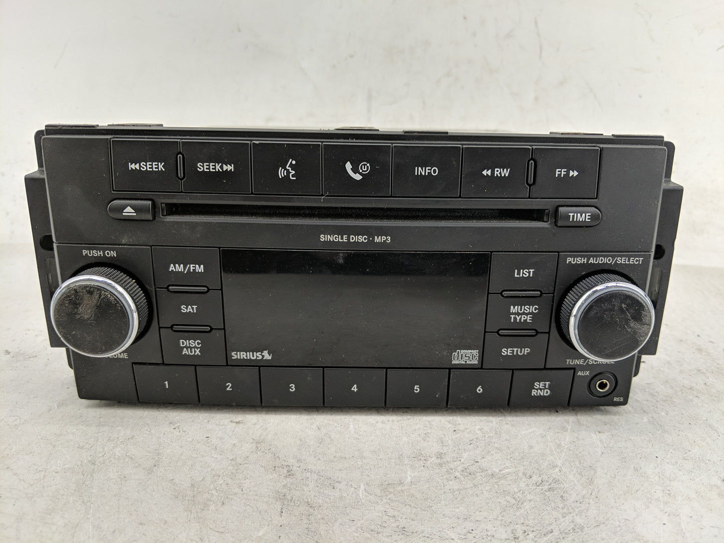 2009-2011 Chrysler Town & Country Radio AM FM Cd Player Receiver Replacement P/N:P05091117AC Fits Fits 2008 2009 2010 2011 O