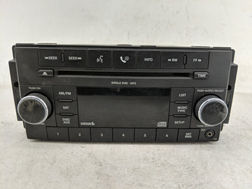 2009-2011 Chrysler Town & Country Radio AM FM Cd Player Receiver Replacement P/N:P05091117AC Fits Fits 2008 2009 2010 2011 O